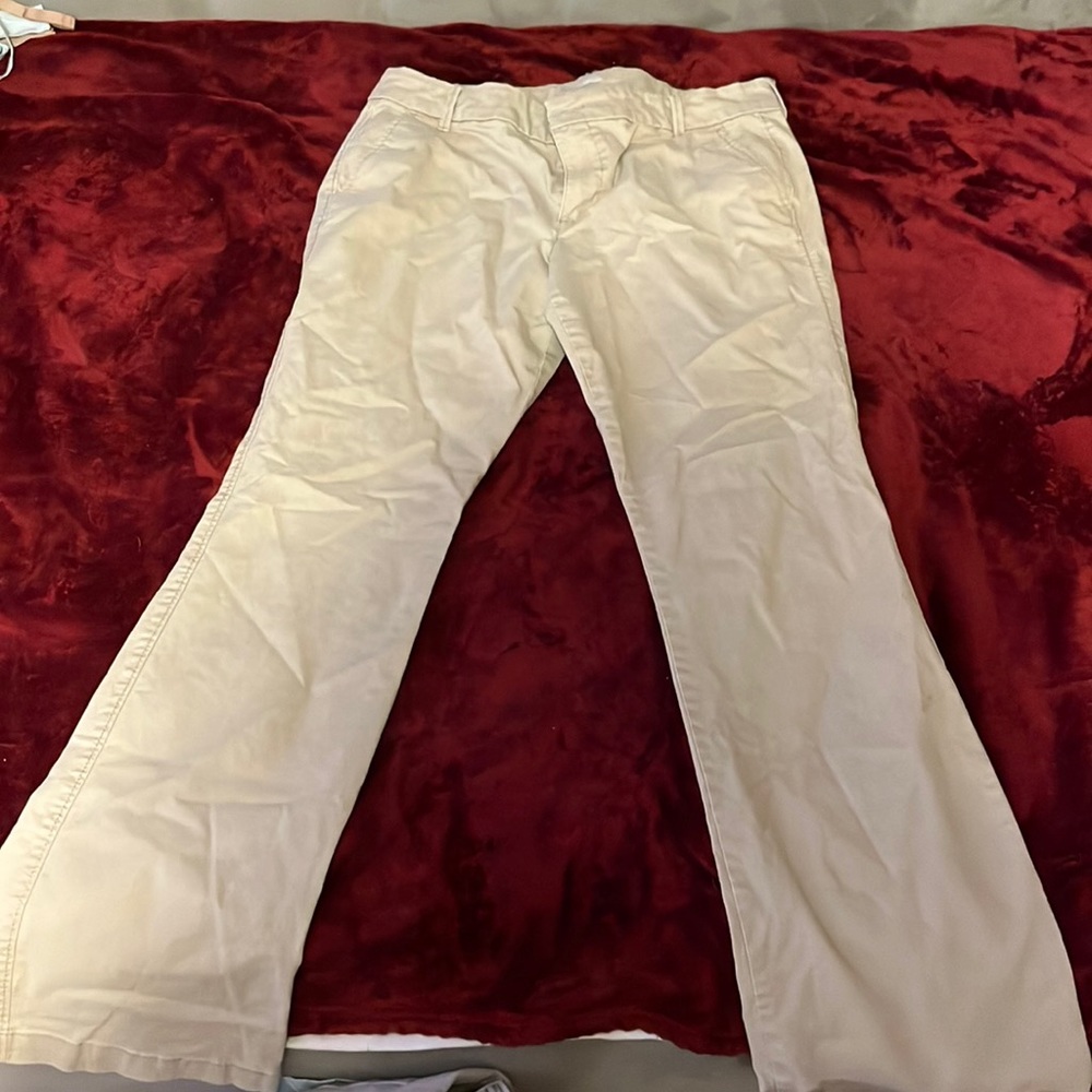 old navy khaki size 10 pants